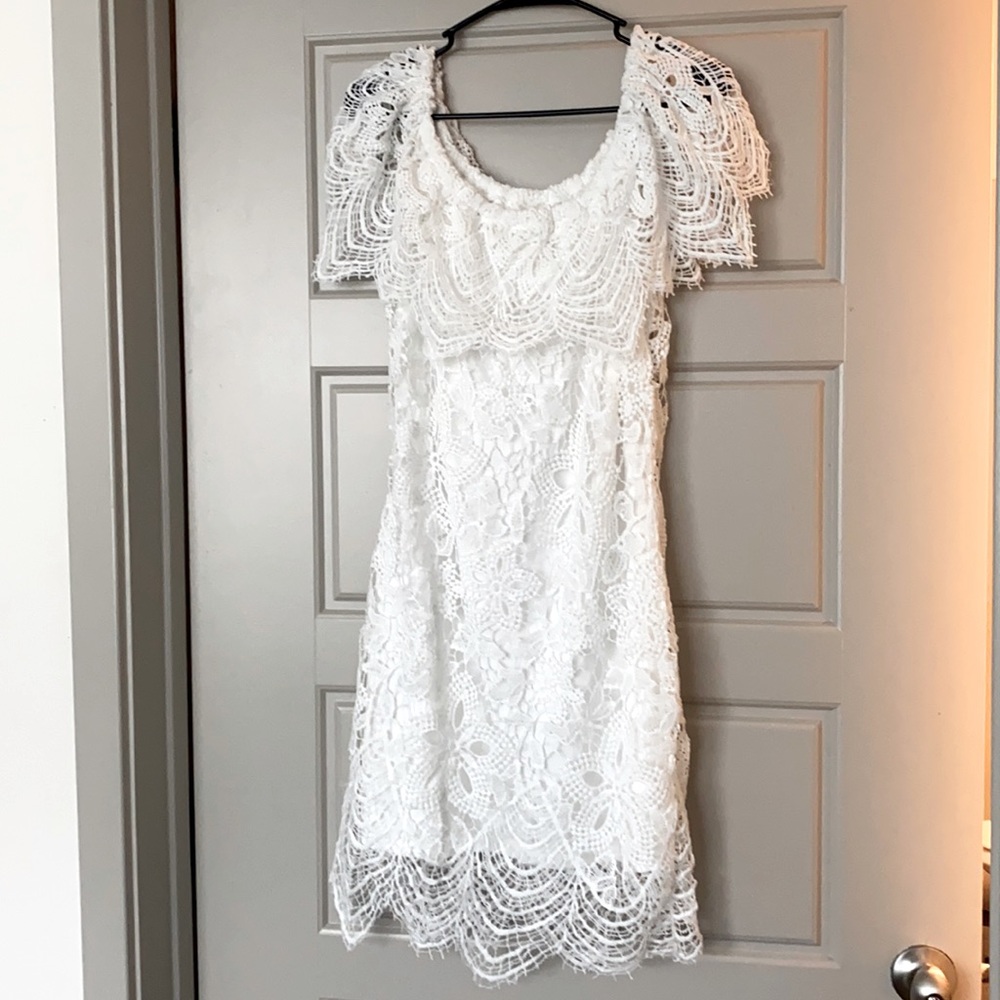 White Lace Dress